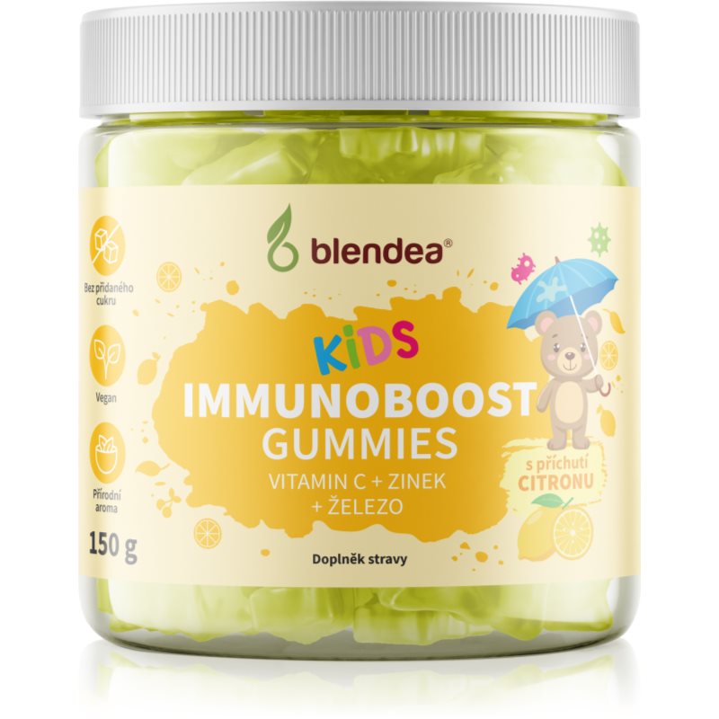 Blendea Kids ImmunoBoost Gummies podpora imunity príchuť Lemon 60 ks kúpite na Notino.sk