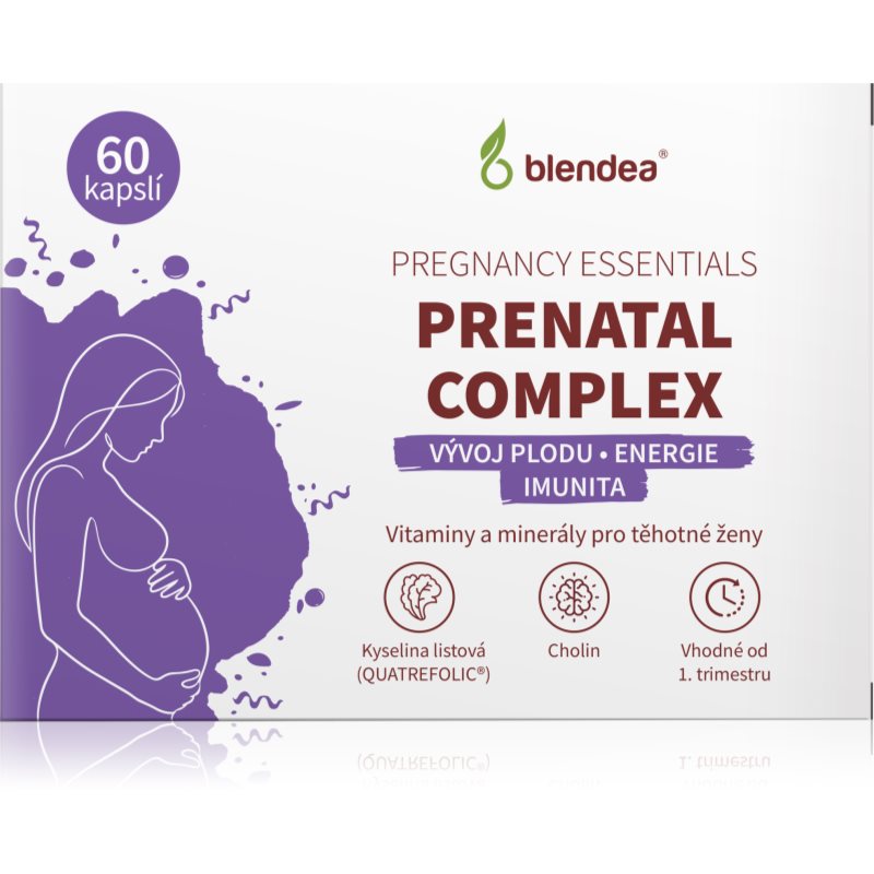 Blendea PREGNANCY ESSENTIALS Prenatal Complex kapsuly pre tehotné ženy 60 ks
