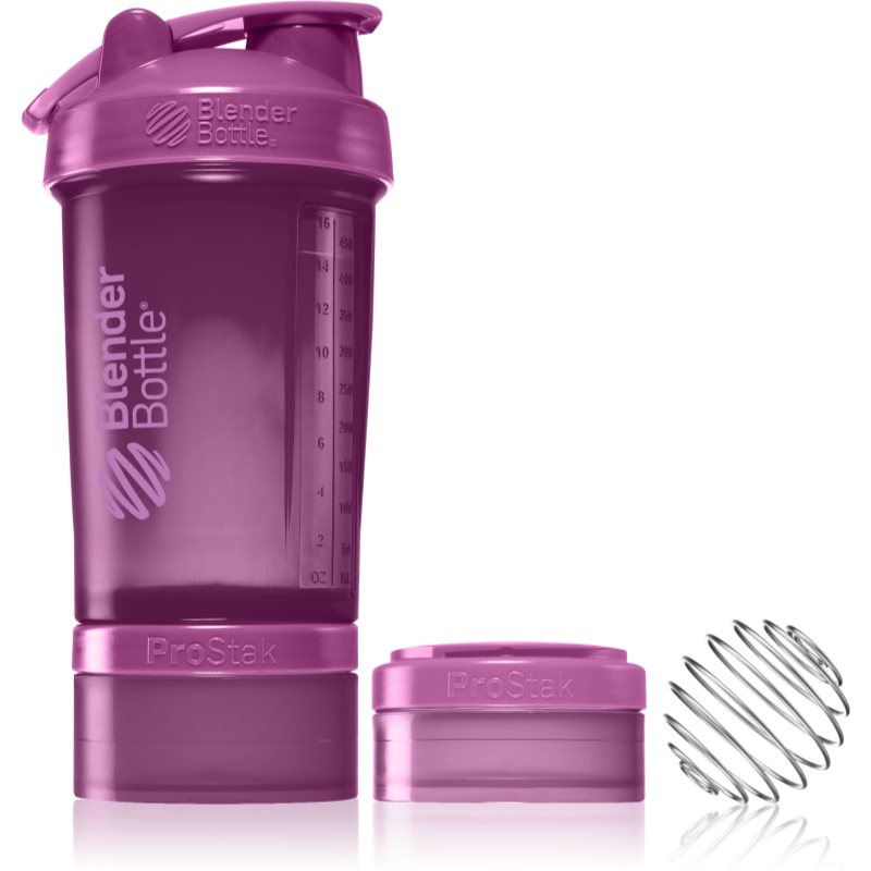 

Blender Bottle ProStak спортивний шейкер + накопичувач колір Purple