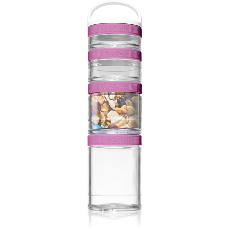 Blender Bottle GoStak® Starter 4 Pak контейнери для зберігання їжі колір Purple 1 кс
