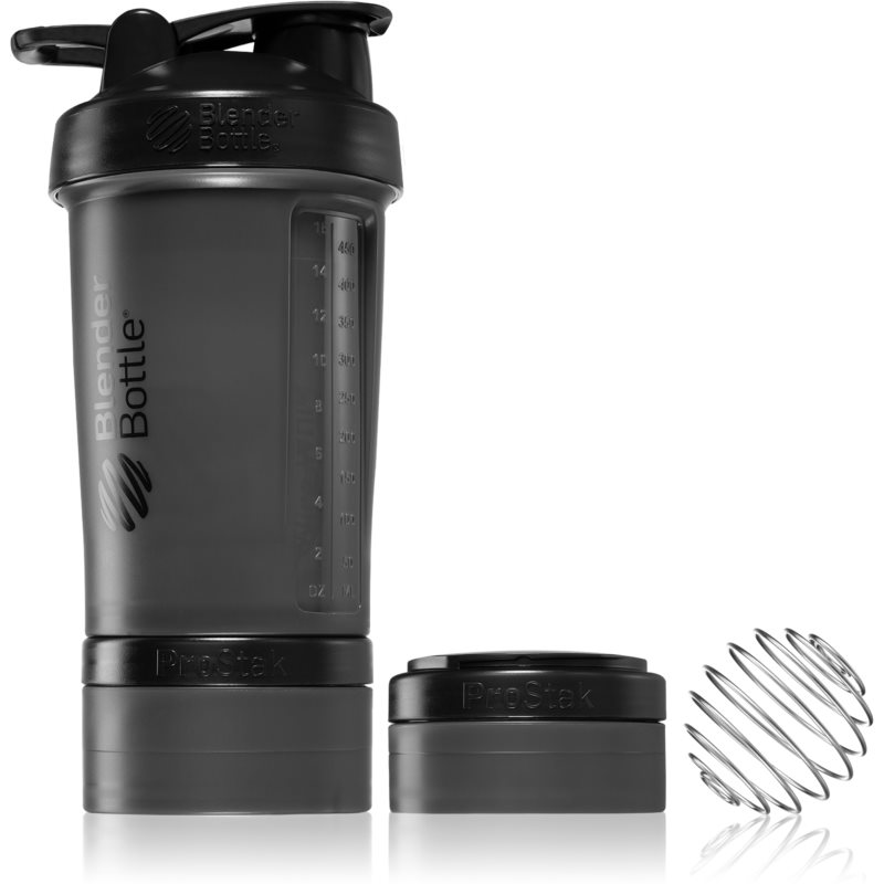 Blender Bottle ProStak Pro sportshaker + tartály szín Black 650 ml