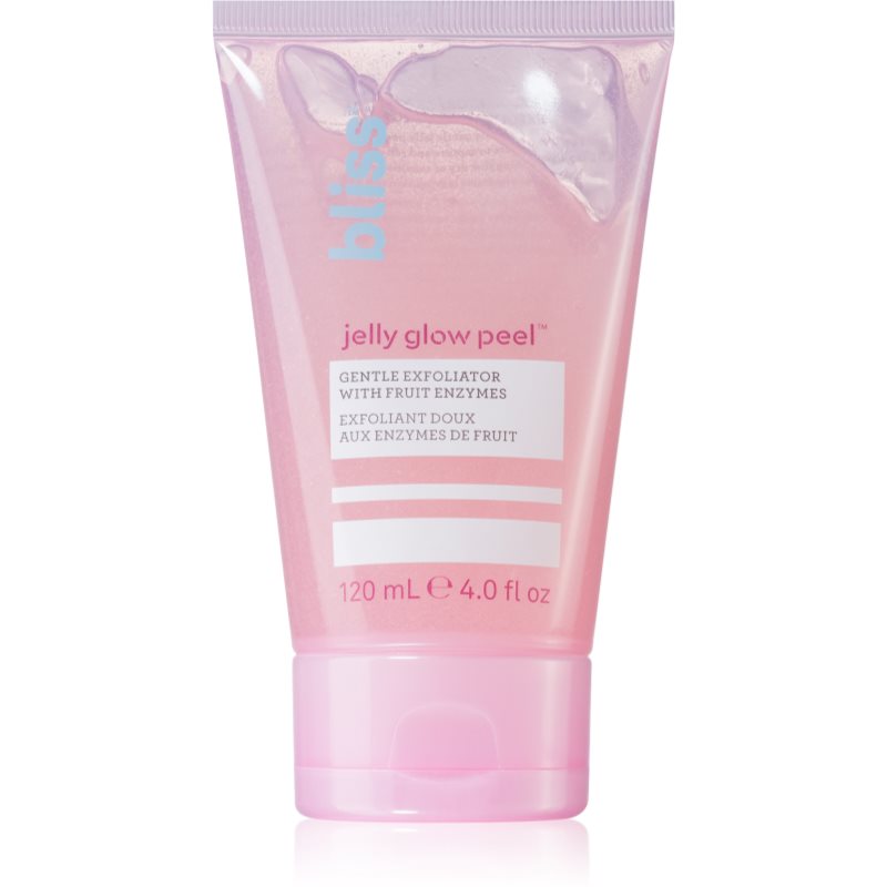 Bliss Bliss Jelly Glow Peel απαλή καθαριστική απολέπιση Για το πρόσωπο 120 ml