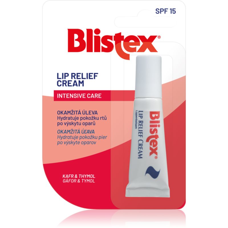 

Blistex Lip Relief Cream бальзам для губ в тюбику SPF 15