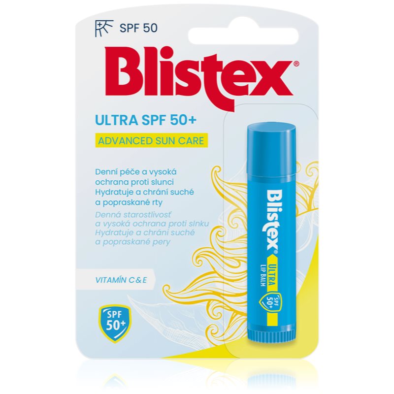 Blistex Ultra SPF 50+ drėkinamasis lūpų balzamas 4.25 g