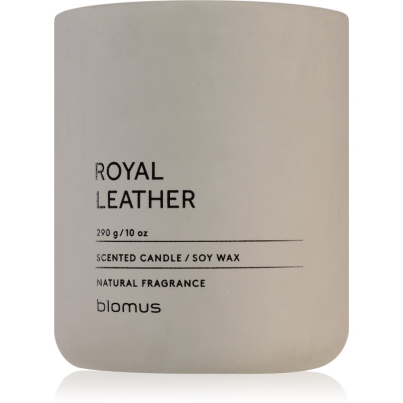 Blomus Fraga Royal Leather Scented Candle 290 G