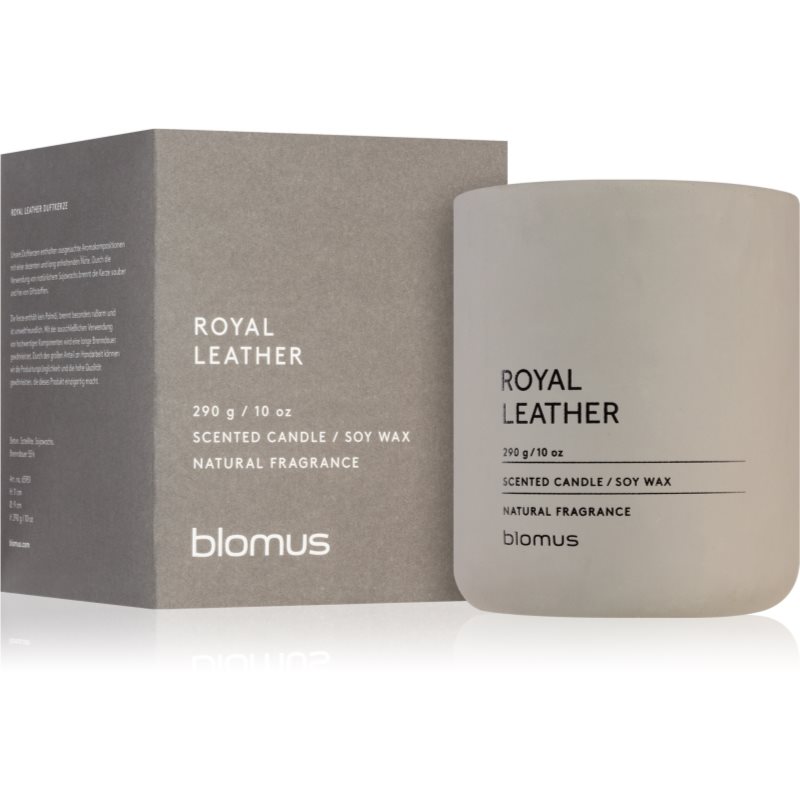 Blomus Fraga Royal Leather Scented Candle 290 G