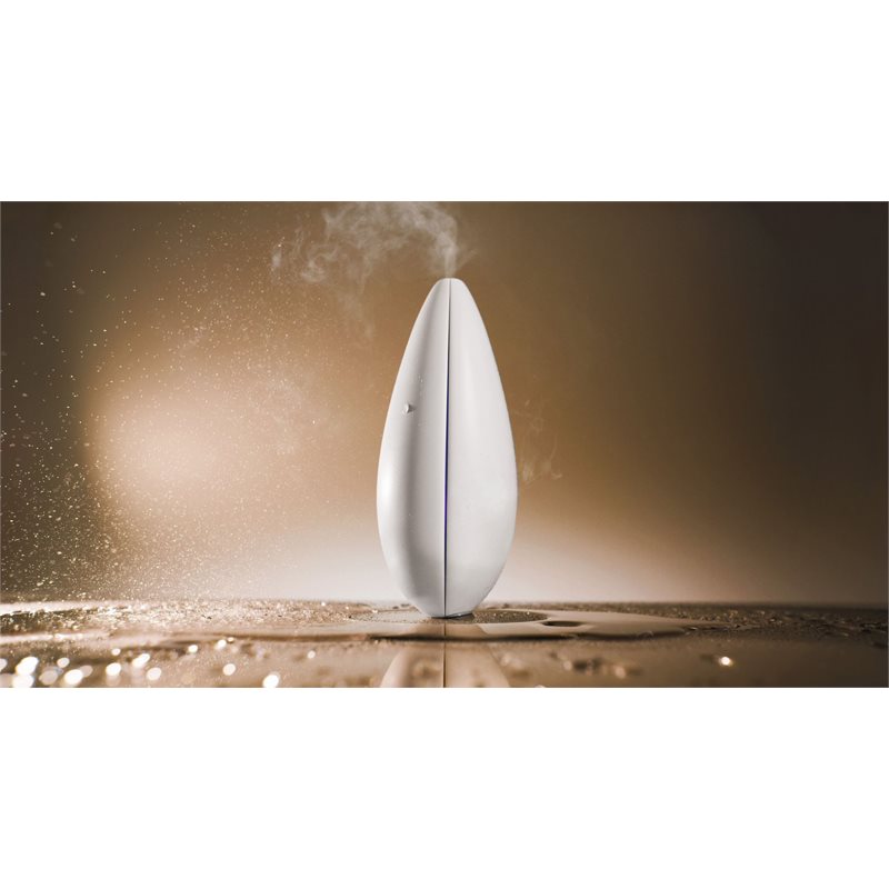 Bloomy Lotus Bud White Ultrasonic Diffuser And Air Humidifier