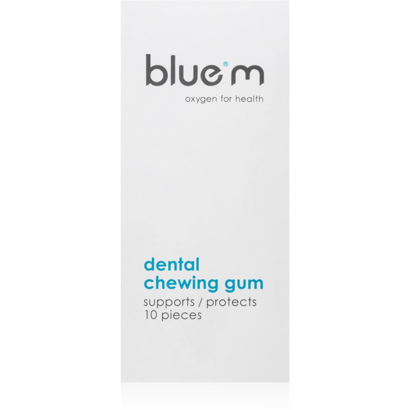 Blue M Oxygen for Health Kramtomoji guma 10 vnt.
