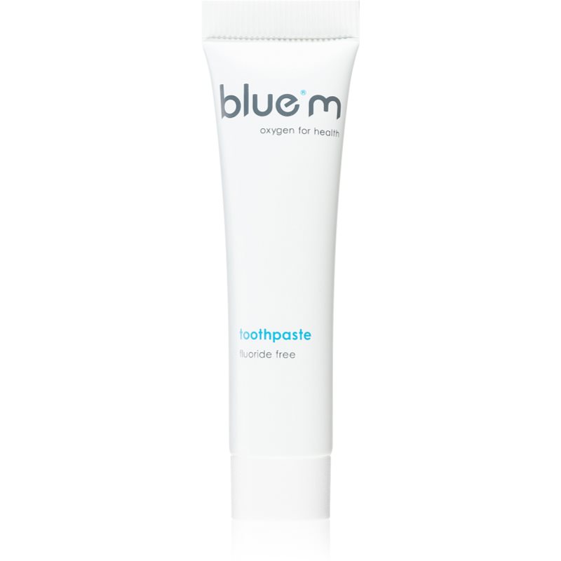 Blue M Fluoride Free dantų pasta be fluorido 15 ml