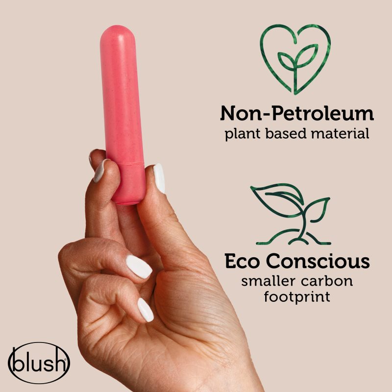 Blush Gaia ECO Bullet vibrátor Pink 7.9 cm (obrázek 5)