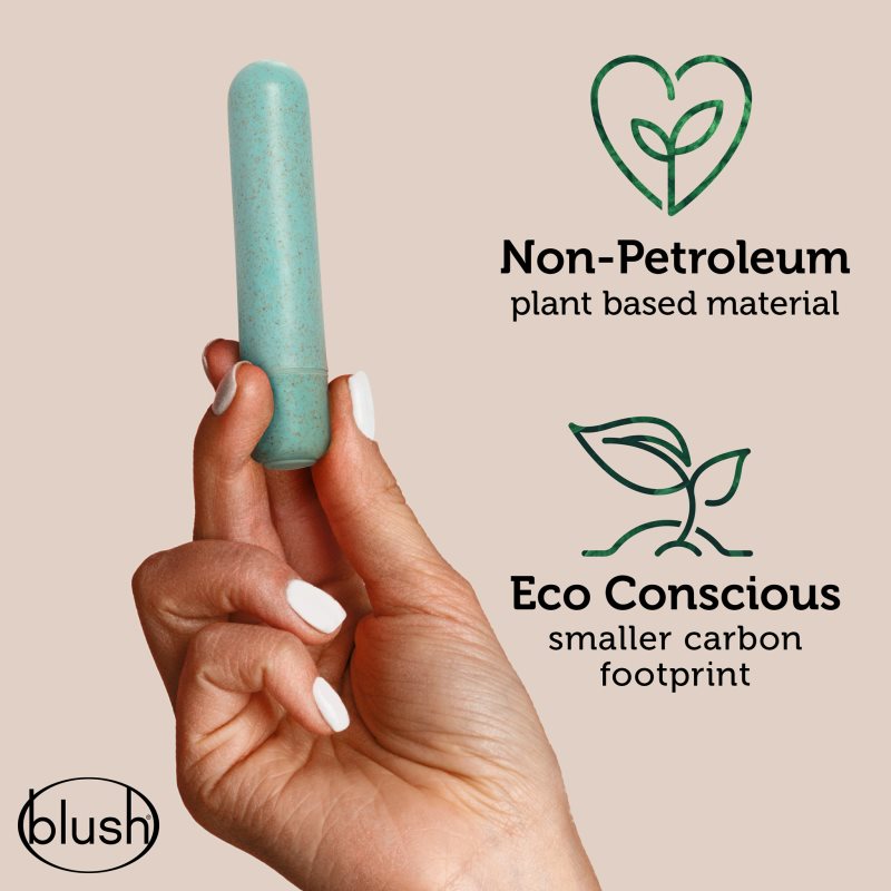 Blush Gaia ECO Bullet vibrátor Blue 7.9 cm (obrázek 5)