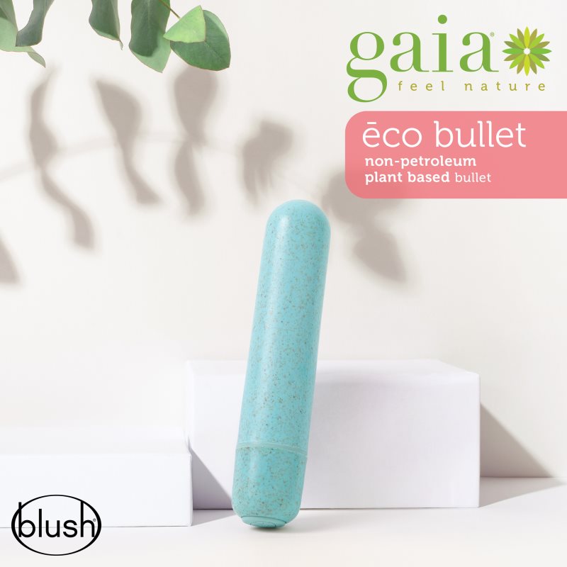 Blush Gaia ECO Bullet vibrátor Blue 7.9 cm (obrázek 6)