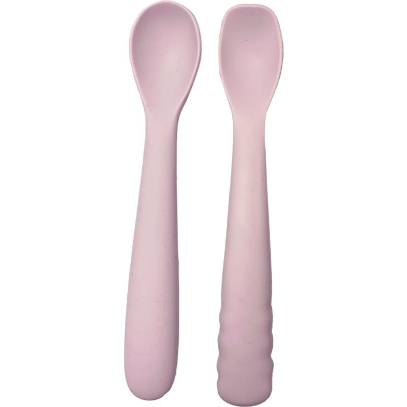 E-shop Bo Jungle B-Spoon Shape lžička Pastel Pink 2 ks