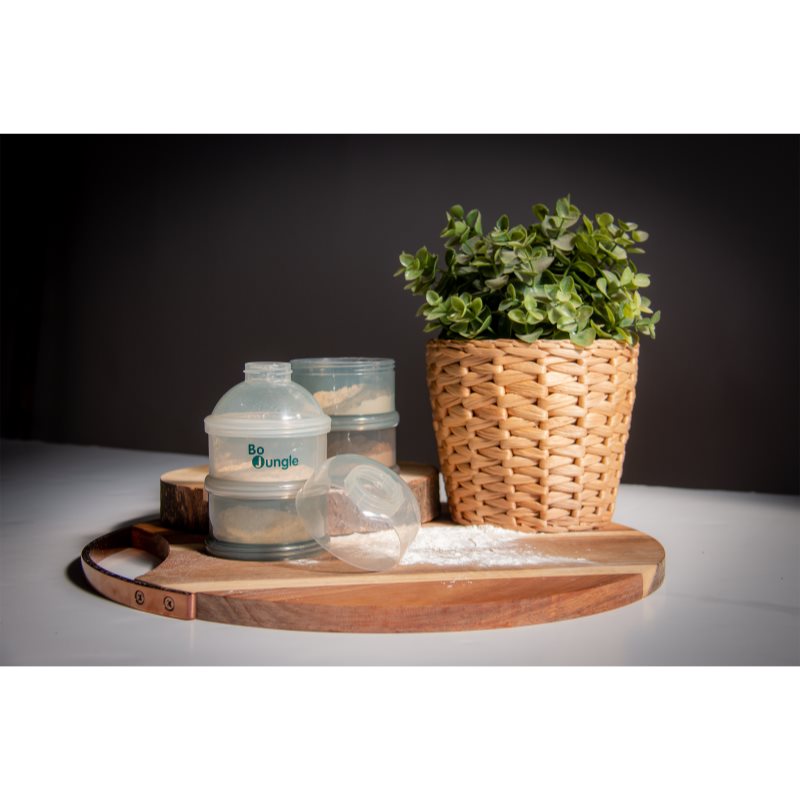 Bo Jungle B-Dose Doseur De Lait En Poudre Shady Grey 1 Pcs