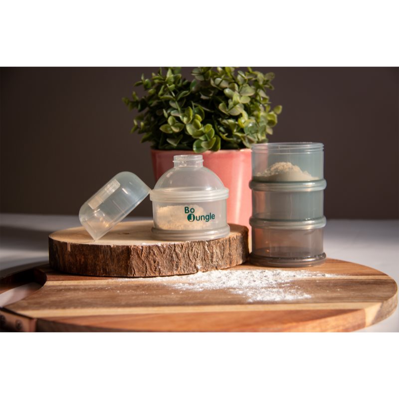 Bo Jungle B-Dose Doseur De Lait En Poudre Shady Grey 1 Pcs