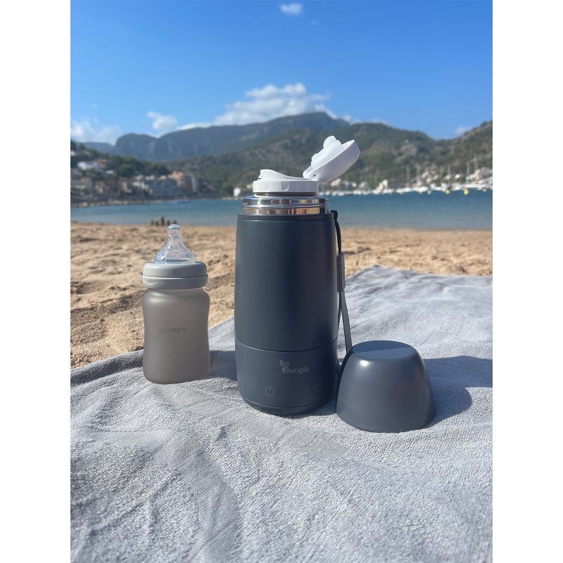 Bo Jungle Ziggy Travel Thermos Bottle Grey 1 Pc