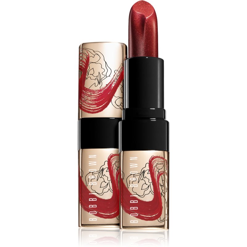 Bobbi Brown Stroke of Luck Collection Luxe Metal Lipstick Fémes hatású rúzs árnyalat Firecracker 3.8 g