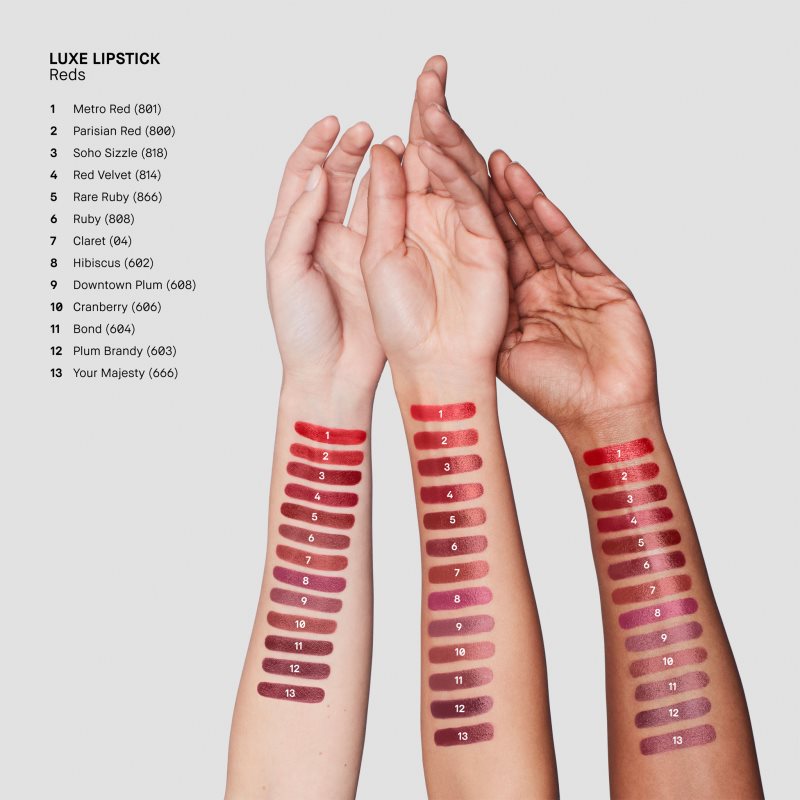 Bobbi Brown Luxe Lipstick Luxury Lipstick With Moisturising Effect Shade Claret 3,8 G