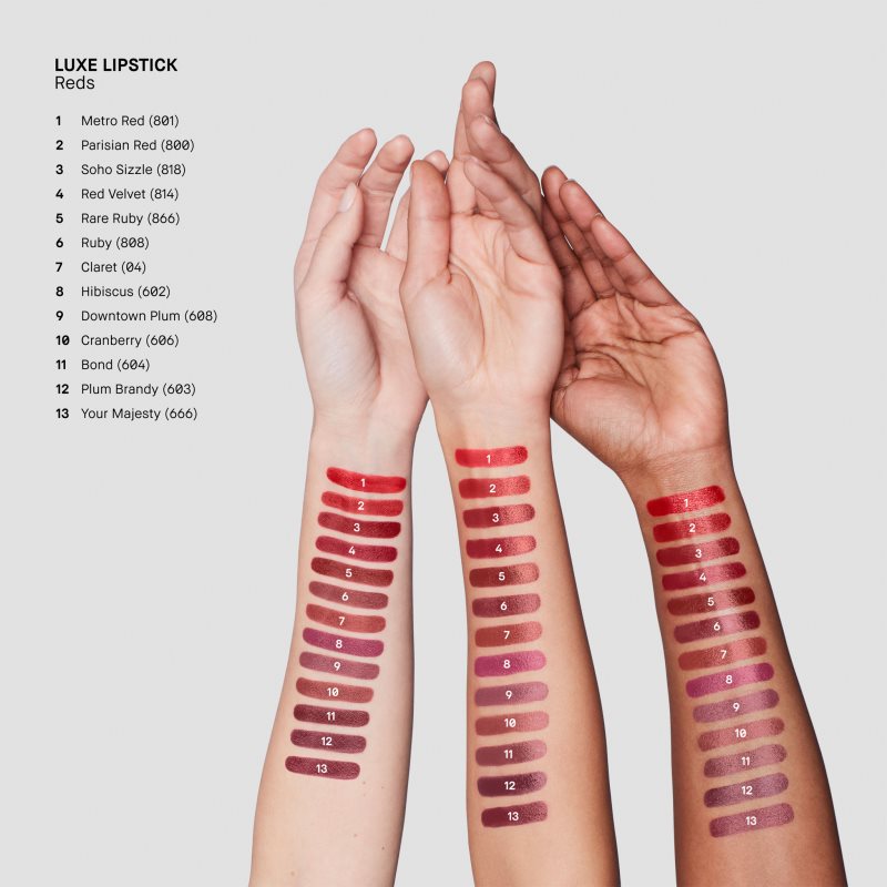 Bobbi Brown Luxe Lipstick розкішна помада зі зволожуючим ефектом відтінок Parisian Red 3,8 гр