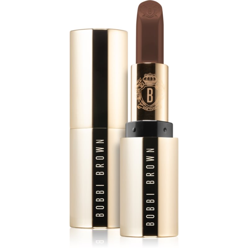 Bobbi Brown Luxe Lipstick Luxus rúzs hidratáló hatással árnyalat Brownstone 3,8 g