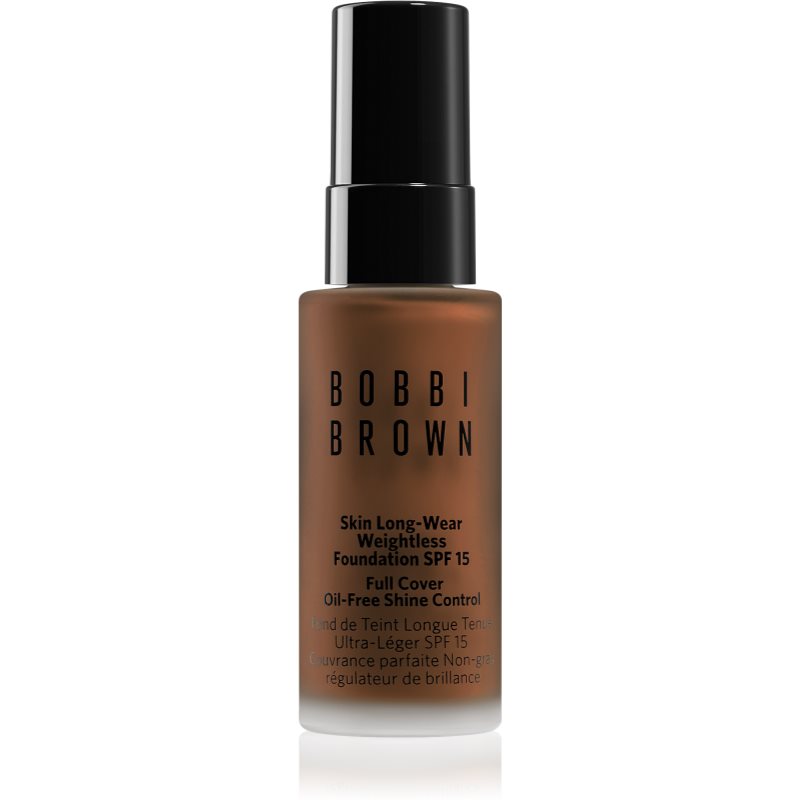 Bobbi Brown Mini Skin Long-Wear Weightless Foundation dlhotrvajúci make-up SPF 15 odtieň Almond 13 ml