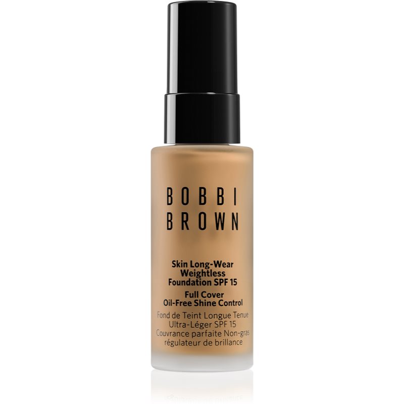 Bobbi Brown Mini Skin Long-Wear Weightless Foundation dlhotrvajúci make-up SPF 15 odtieň Warm Natural 13 ml