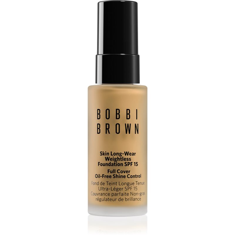 E-shop Bobbi Brown Mini Skin Long-Wear Weightless Foundation dlouhotrvající make-up SPF 15 odstín Natural Tan 13 ml