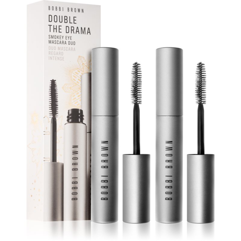 

Bobbi Brown Double the Drama Smokey Eye Mascara Duo подарунковий набір (для вій)