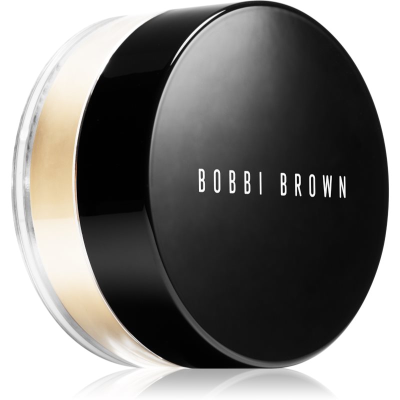 Bobbi brown sheer finish loose powder relaunch mattító lágy púder árnyalat pale yellow 9 g