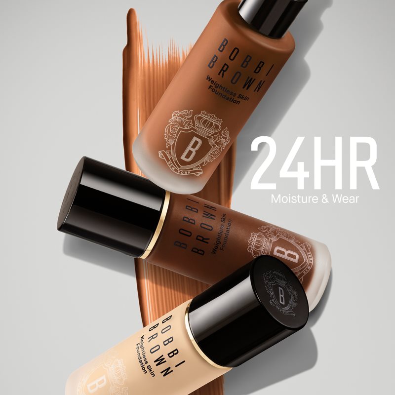 Bobbi Brown Weightless Skin Foundation SPF 15 dlhotrvajúci make-up s hydratačným účinkom odtieň Almond 30 ml.