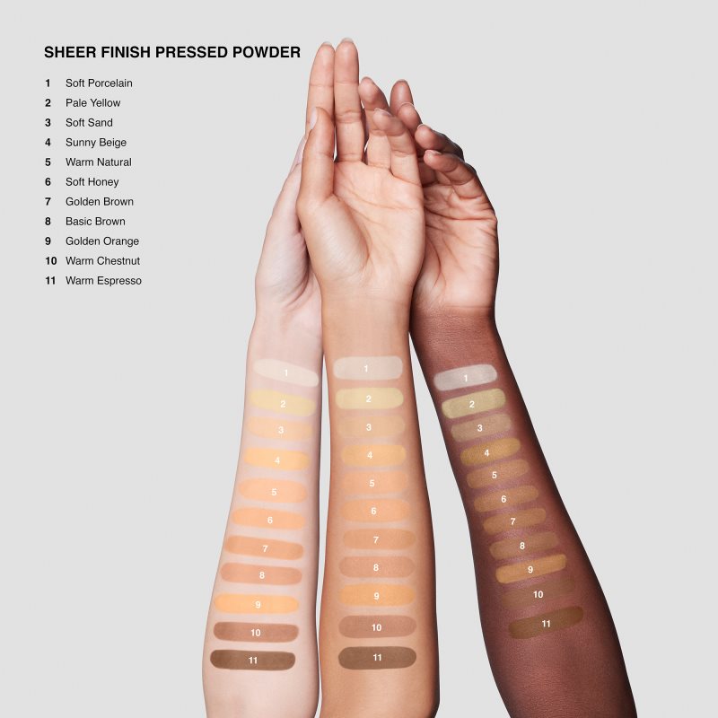 Bobbi Brown Sheer Finish Pressed Powder Relaunch делікатна компактна пудра відтінок Basic Brown 9 гр