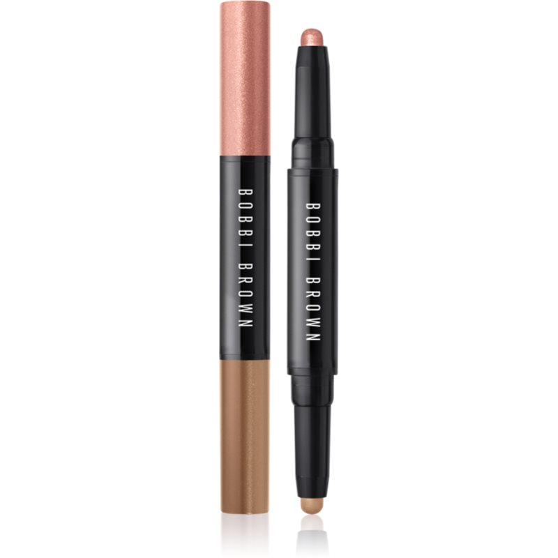 Bobbi Brown Long-Wear Cream Shadow Stick Duo szemhéjfesték ceruza duo árnyalat Pink Copper / Cashew 1,6 g