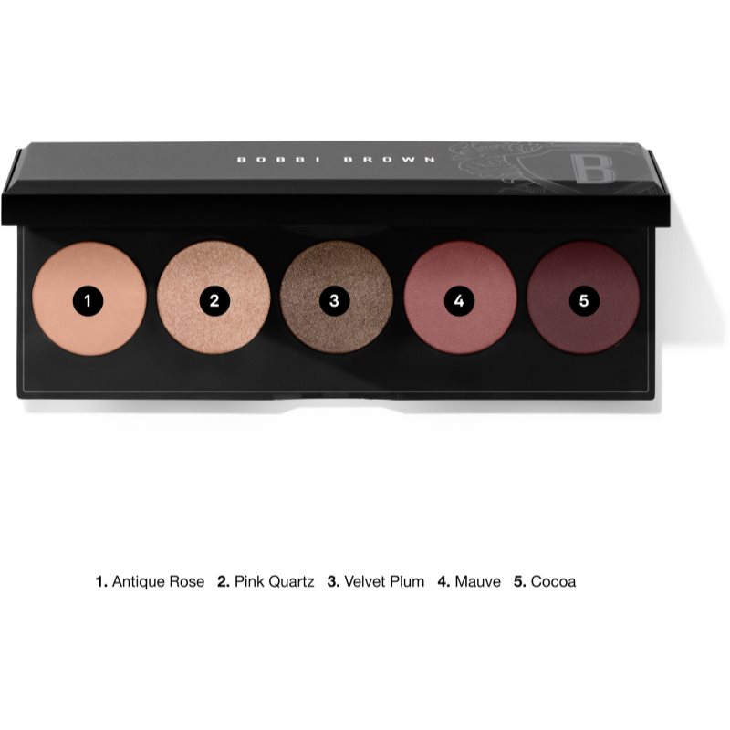 Bobbi Brown Bare Nudes Eye Shadow Palette палетка тіней для очей відтінок Rosey Nudes 9,2 гр
