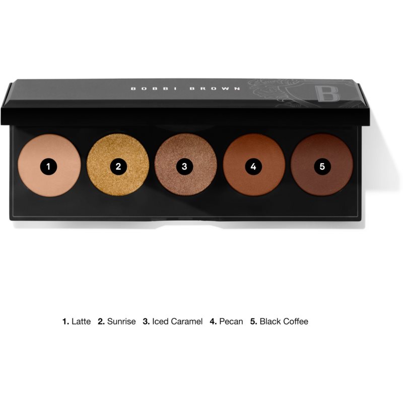 Bobbi Brown Bare Nudes Eye Shadow Palette палетка тіней для очей відтінок Bronzed Nudes 9,2 гр
