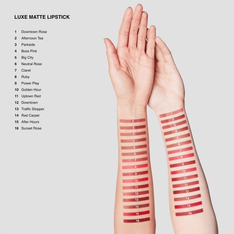 Bobbi Brown Luxe Matte Lipstick luksusowa szminka z matowym wykończeniem odcień Big City 3,5 g