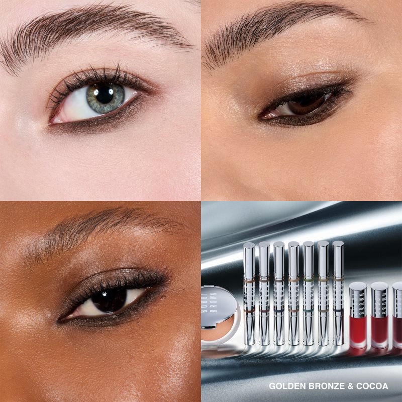 Bobbi Brown Hannah Murray Collection Long-Wear Cream Shadow & Kohl Liner Crayon Fard à Paupières Teinte Pewter / Black Velvet 0,8 G