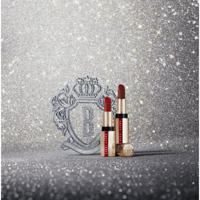 Bobbi Brown Holiday Luxe Lipstick luxury lipstick with moisturising effect shade Claret 3,5 g