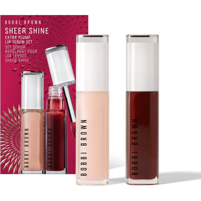 Bobbi Brown Holiday Sheer Shine Extra Plump Lip Serum Set sada hydratačních lesků na rty