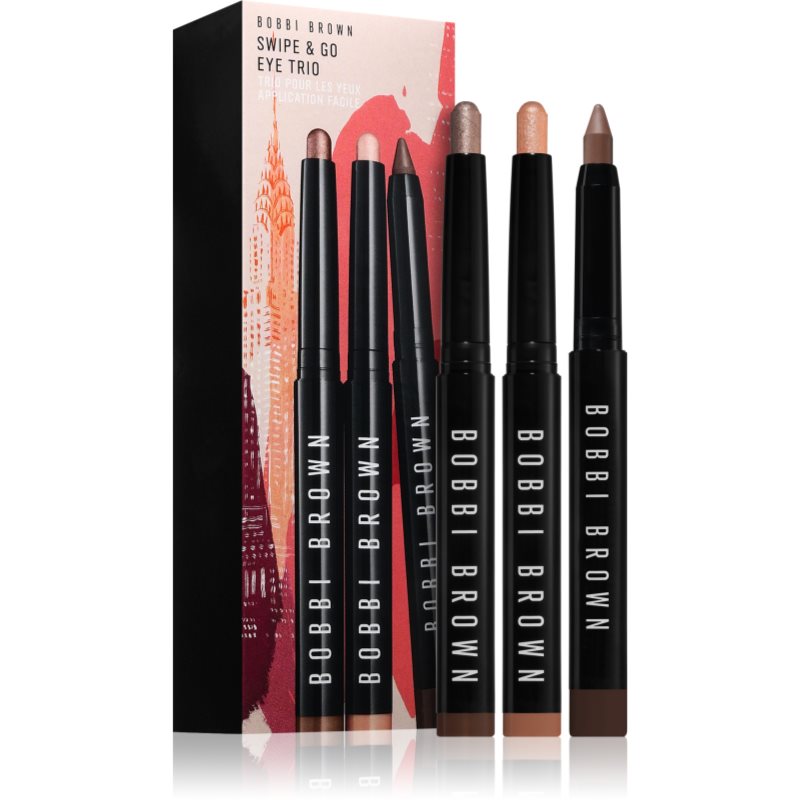 Bobbi Brown Promotional Sets Swipe & Go Eye Trio dárková sada na oči