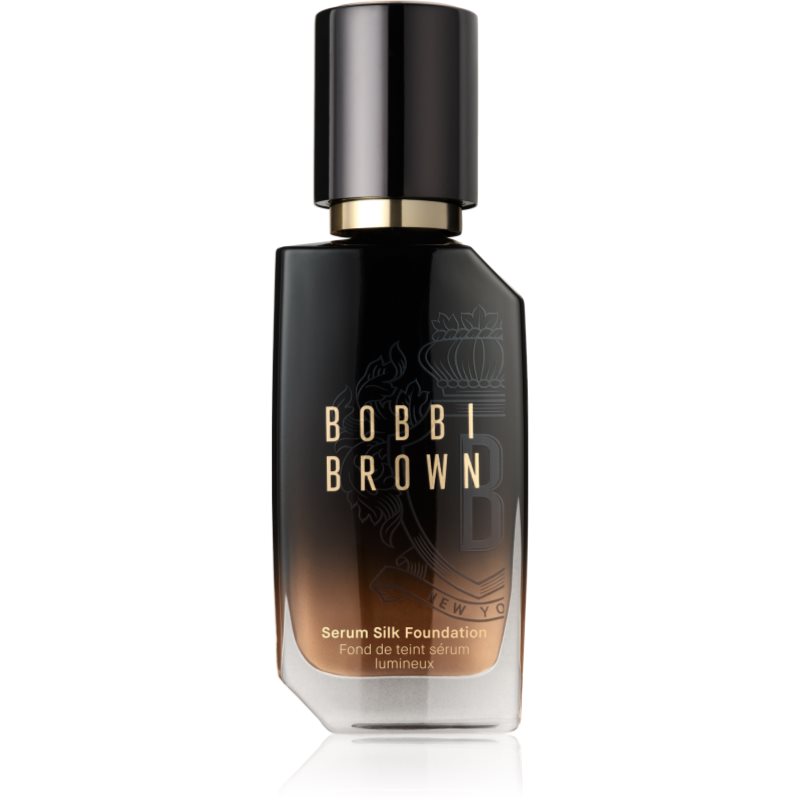 Bobbi Brown Serum Silk Foundation lahki tekoči puder s posvetlitvenim učinkom odtenek Cool Sand 30 ml