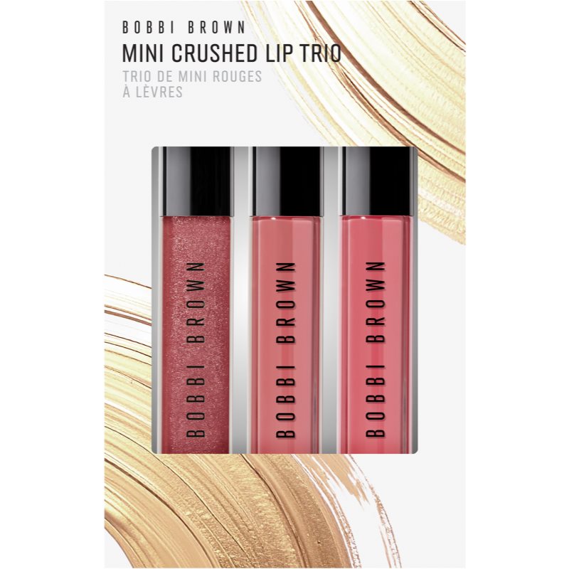 Bobbi Brown Holiday Mini Crushed Lip Trio poklon set za usne nijansa New Romantic / Love Letter / Kir Sugar