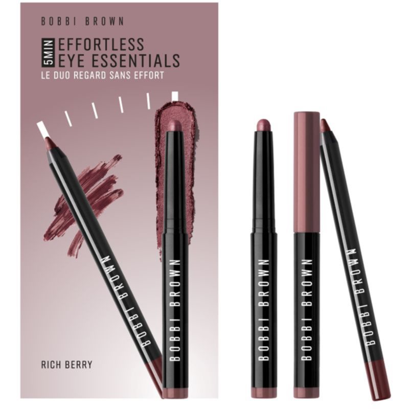 Bobbi Brown Bobbi Brown Holiday Effortless Eye Essentials Coffret cadeau teinte Rich Berry