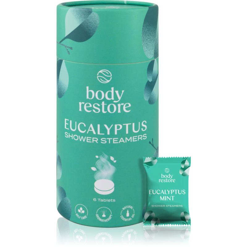 Body Restore Eucalyptus & Mint tablety do sprchy 6 ks
