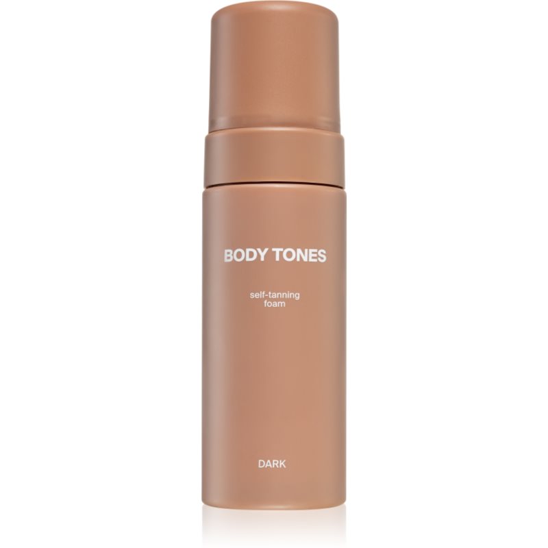 Body Tones Self-Tanning Foam Dark self-tanning mousse for the body 155 ml
