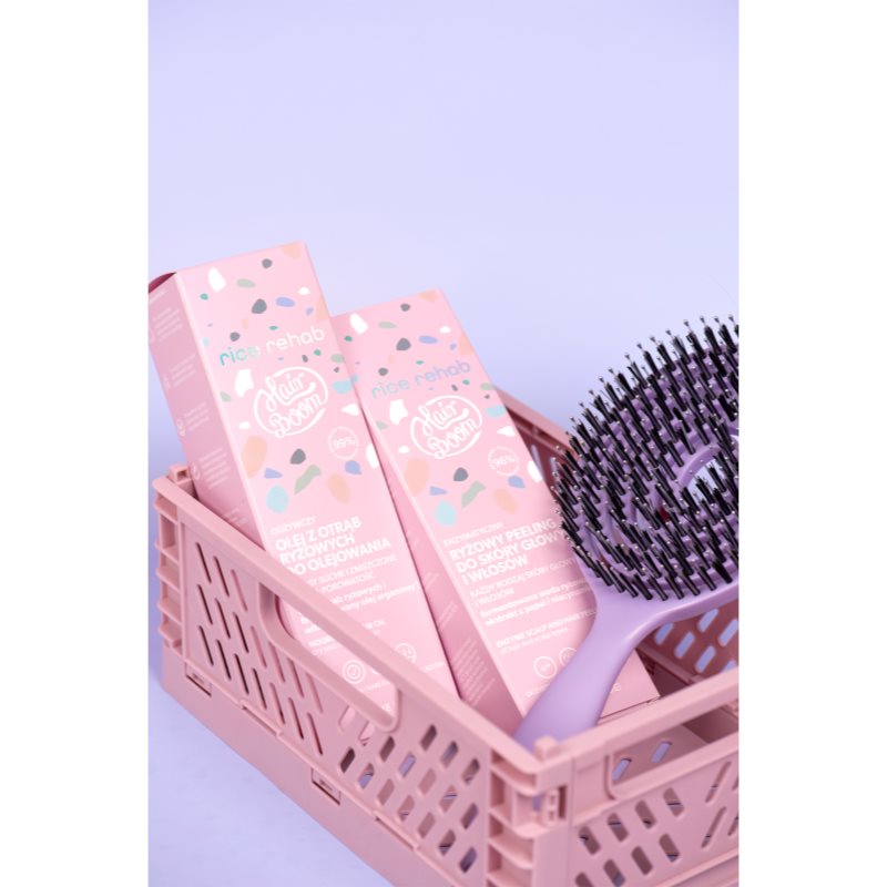 BodyBoom HairBoom Rice Rehab Nourishing Oil hidratáló olaj száraz és sérült hajra 100 ml termék 2. képe