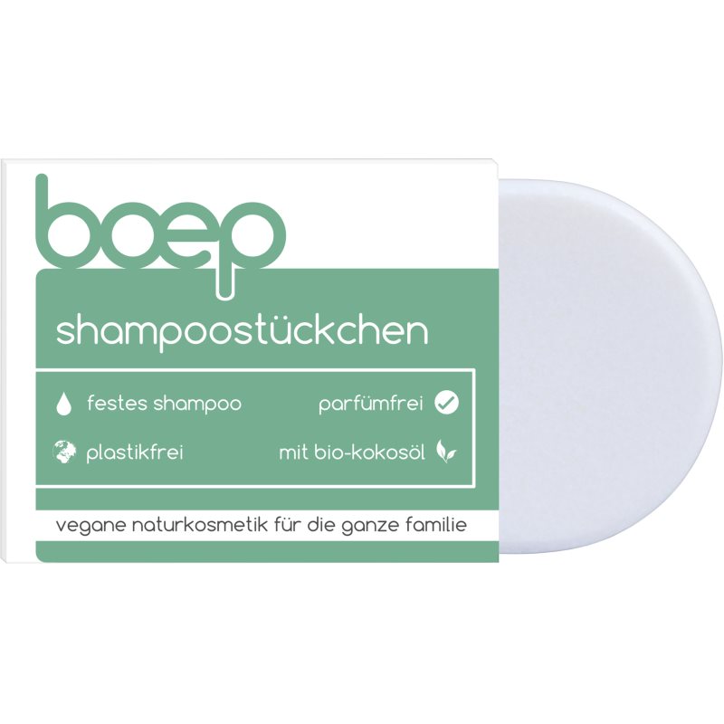 Boep Natural Shampoo Bar Shampoo solido senza profumazione 60 g