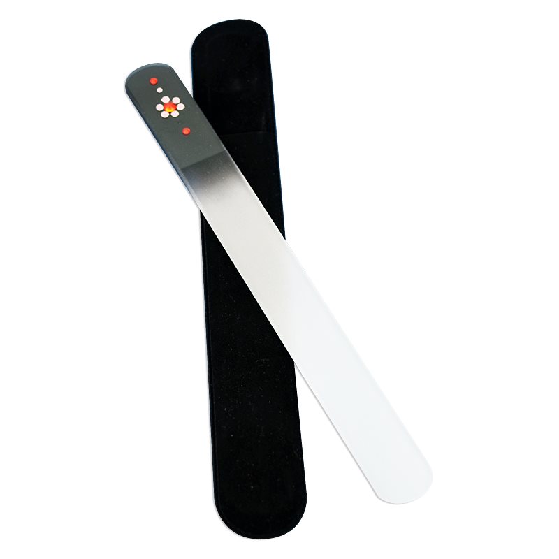 

Bohemia Crystal Swarovski Big Nail File with Flower пилочка для нігтів