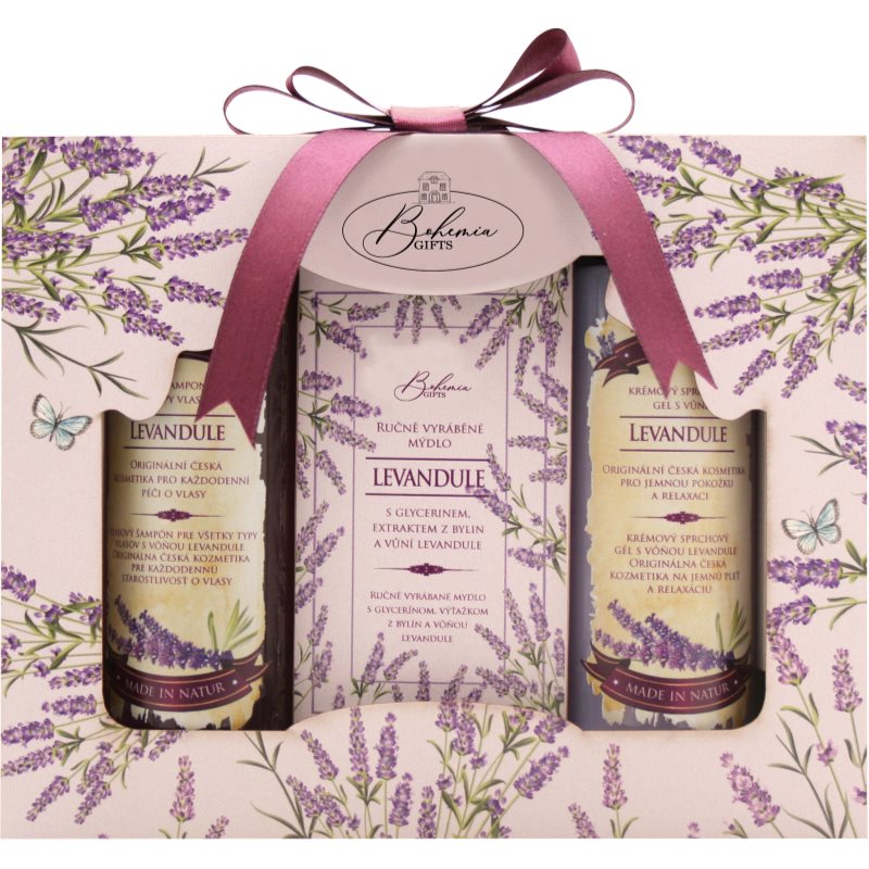 Bohemia Gifts & Cosmetics Lavender подарунковий набір(для душу)