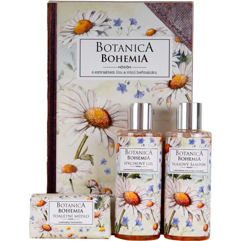 Bohemia Gifts & Cosmetics Botanica Heřmánek dárková sada s heřmánkem
