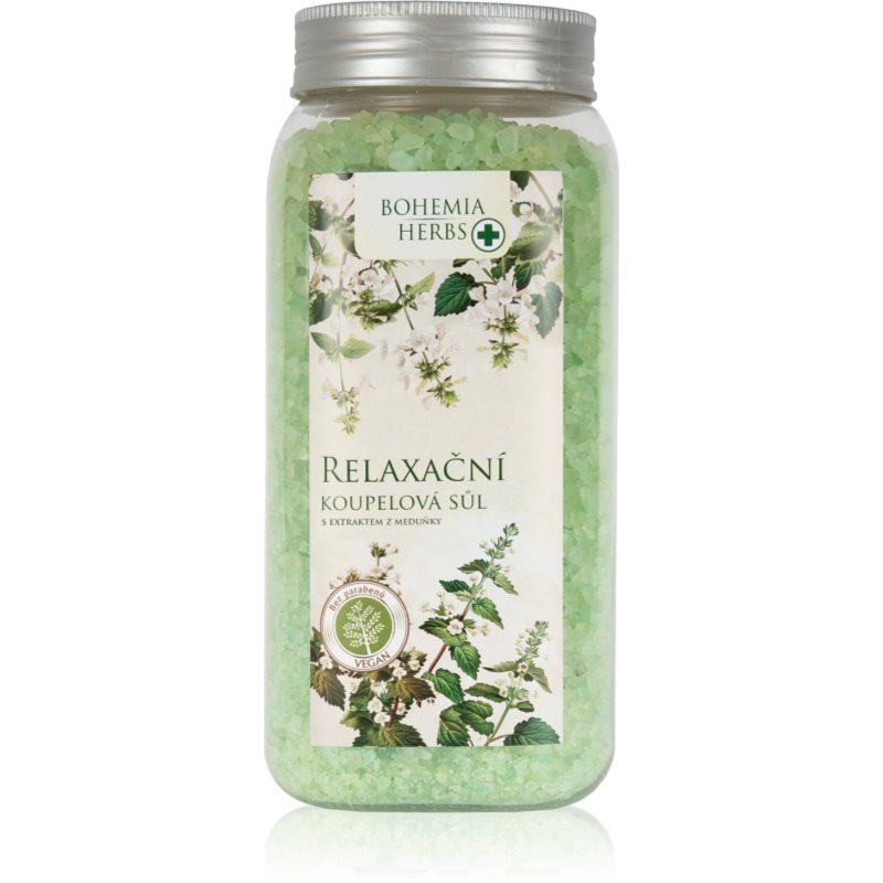 Bohemia Gifts & Cosmetics Bohemia Herbs Lemon Balm sůl do koupele 900 g
